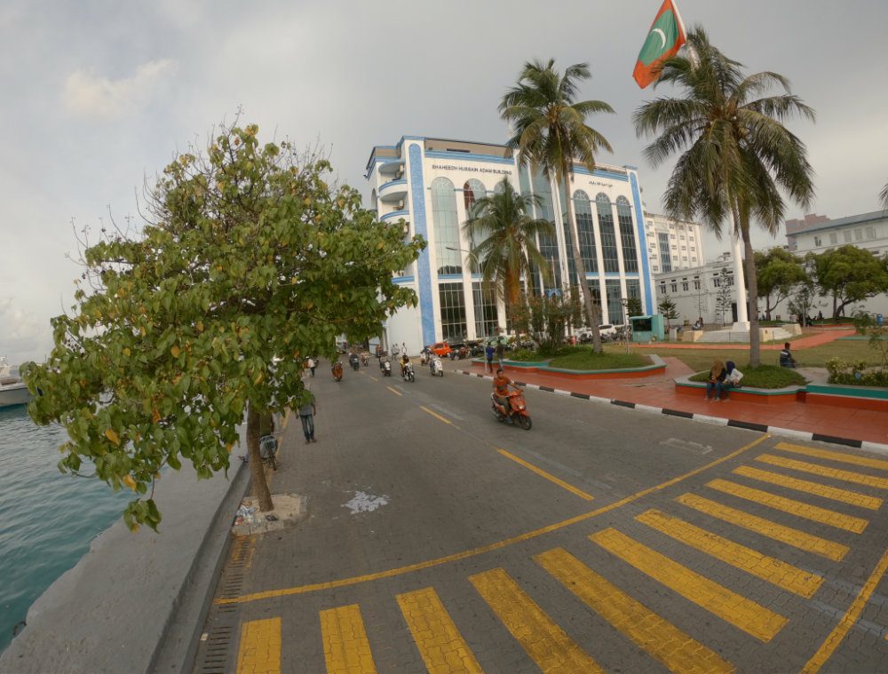 In questa foto si vede uno scorcio di Malè, capitale della Maldive.